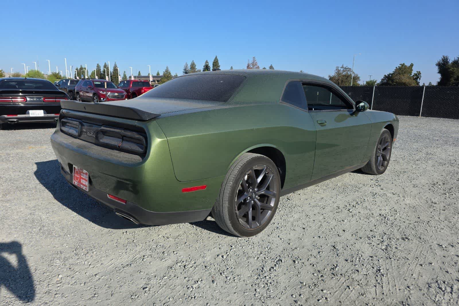 Used 2022 Dodge Challenger SXT w/ Blacktop Package RWD image 3