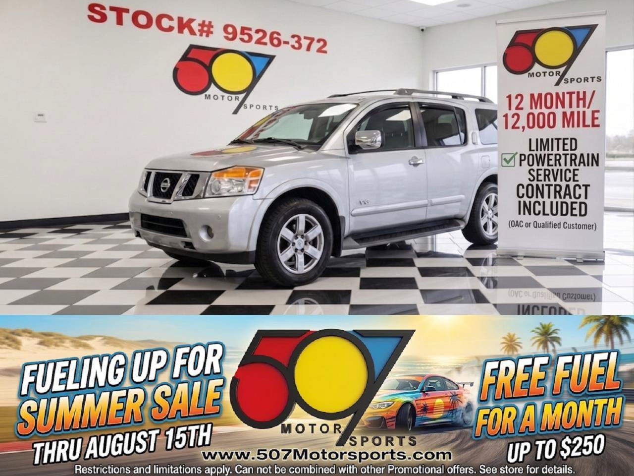 Used 2009 Nissan Armada LE w/ Technology Pkg AWD/4WD image 1