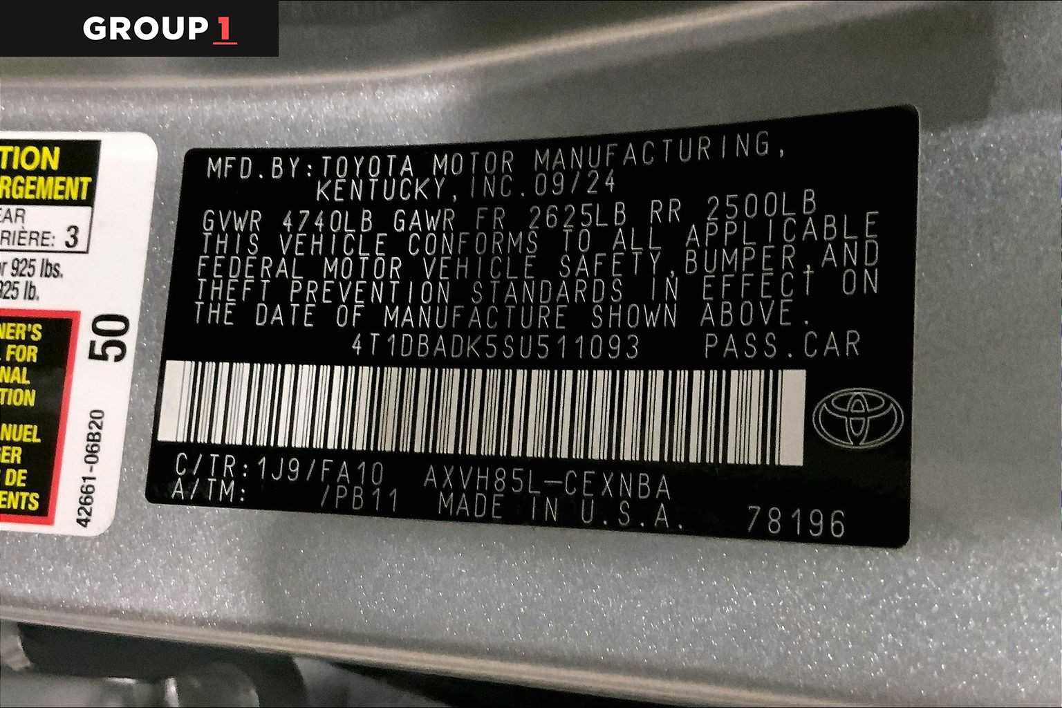 Certified 2025 Toyota Camry LE image 37