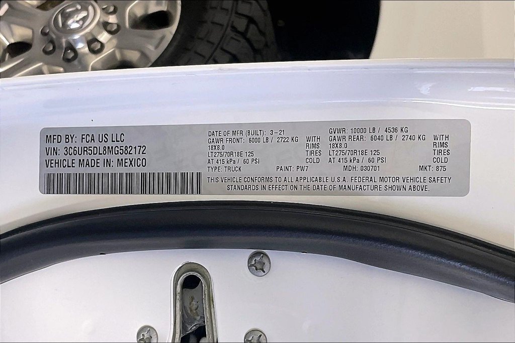 Used 2021 RAM 2500 Big Horn w/ Level 1 Equipment Group AWD/4WD image 40