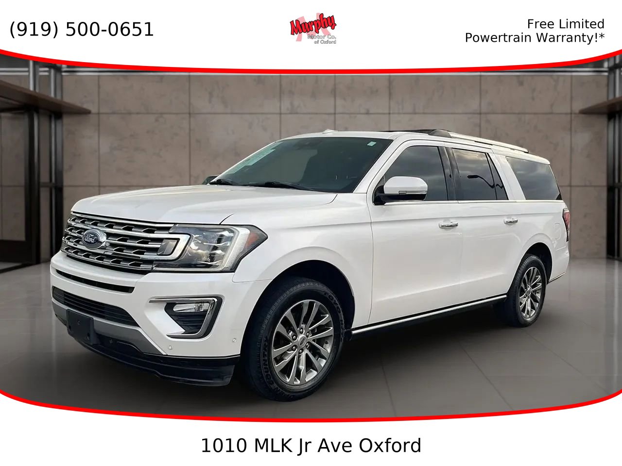 Used 2018 Ford Expedition Max Limited w/ Equipment Group 301A image 1