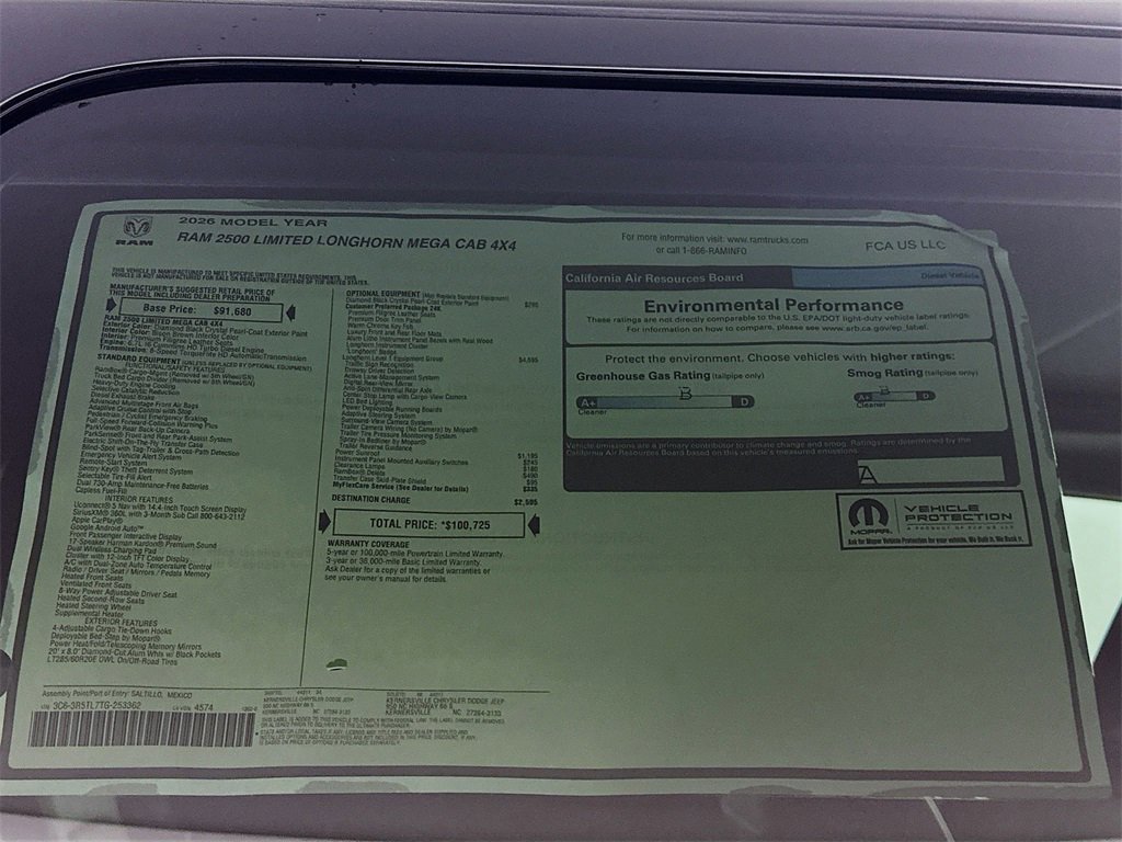 New 2026 RAM 2500 Limited image 21