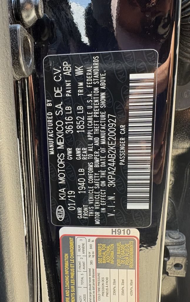 Used 2019 Kia Rio S FWD image 28
