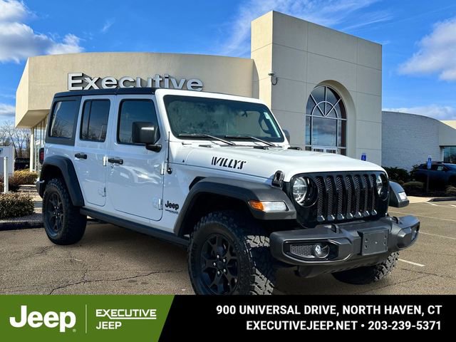 Used 2021 Jeep Wrangler Unlimited Willys image 1
