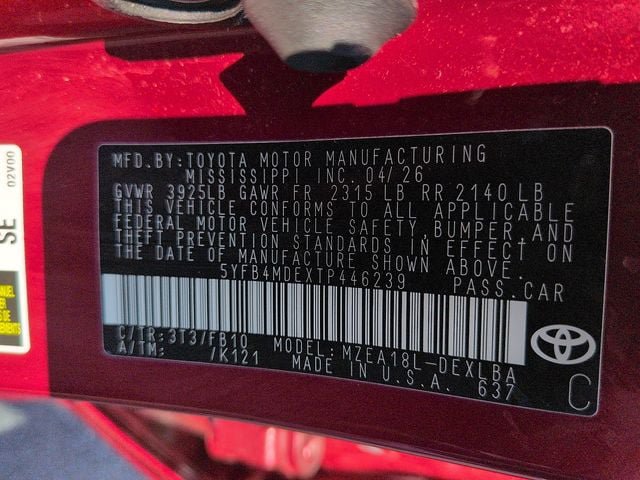 Certified 2026 Toyota Corolla LE FWD image 14