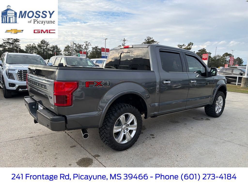 Used 2018 Ford F150 Platinum w/ Equipment Group 701A Luxury image 6