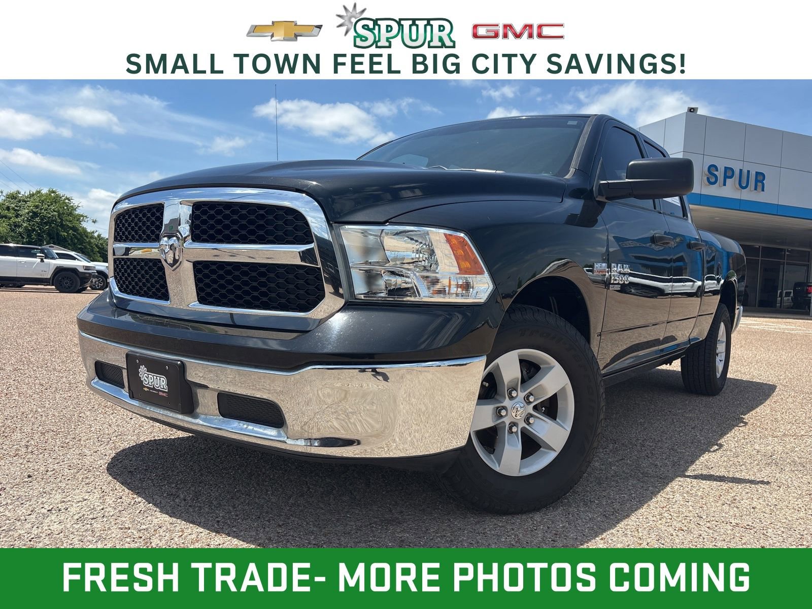 Used 2019 RAM 1500 Tradesman w/ Chrome Plus Package RWD image 1