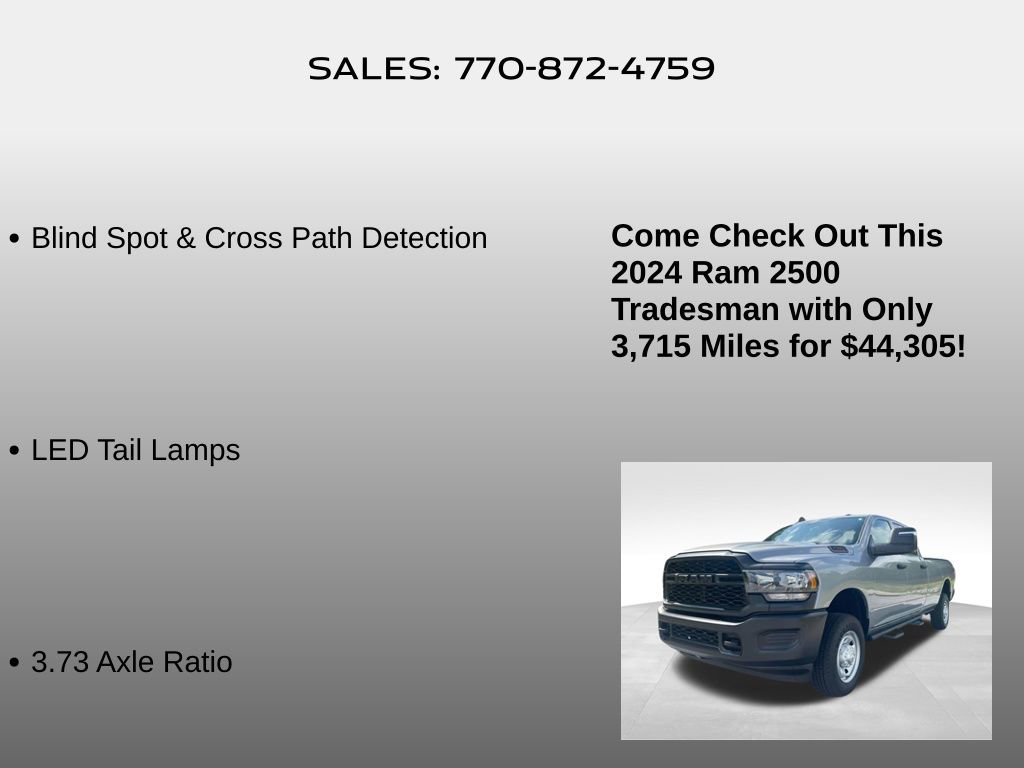 Used 2024 RAM 2500 Tradesman AWD/4WD image 10