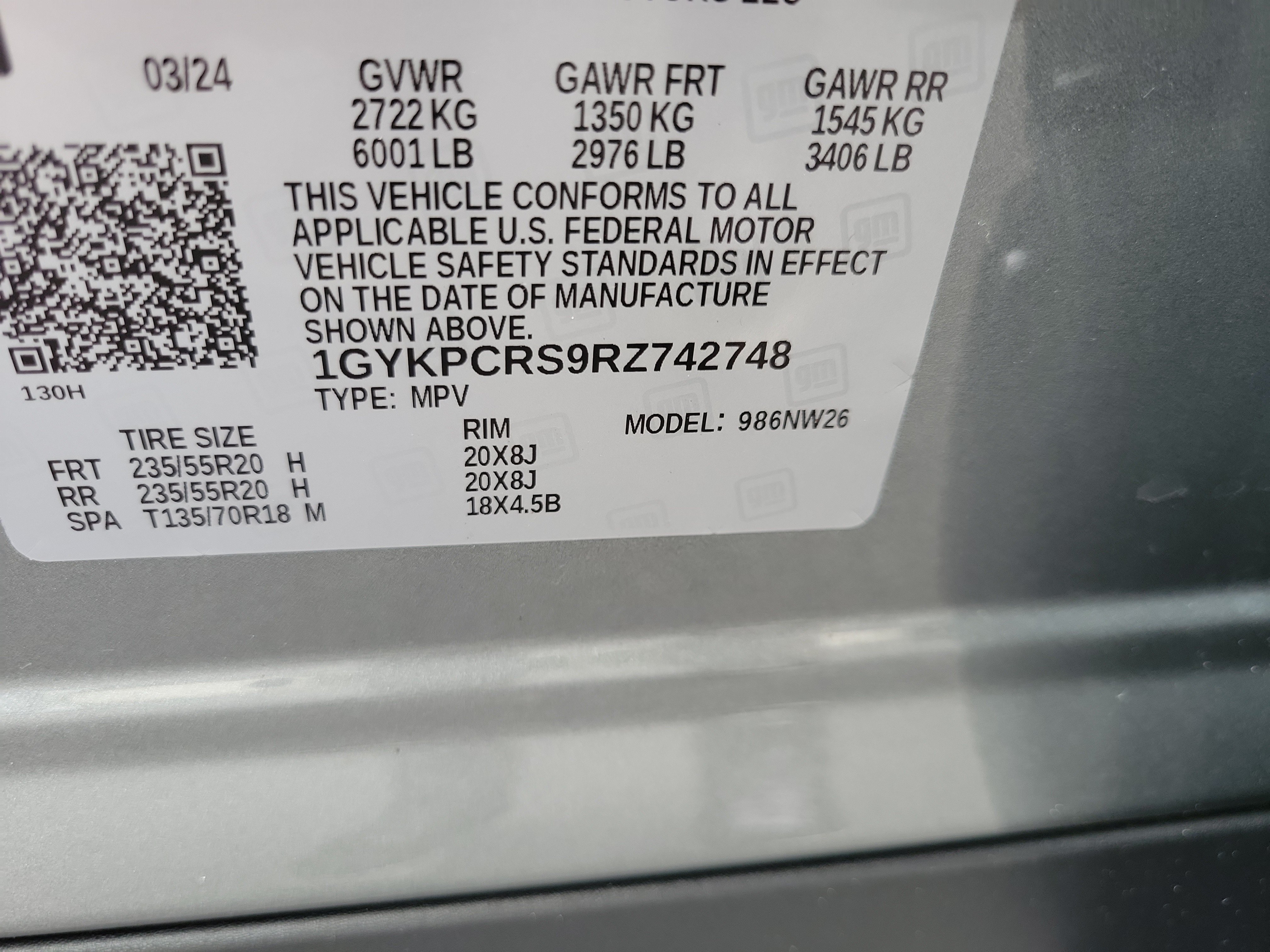 Certified 2024 Cadillac XT6 Premium Luxury w/ Technology Package FWD image 35