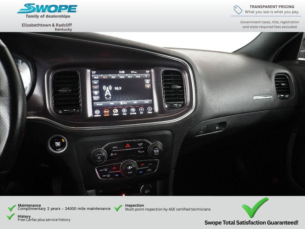 Used 2018 Dodge Charger SXT Plus w/ Blacktop Package RWD image 20