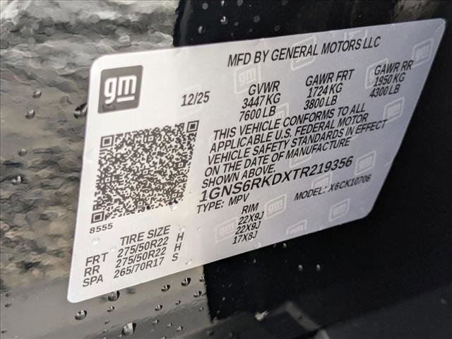 New 2026 Chevrolet Tahoe RST w/ Comfort Package image 20