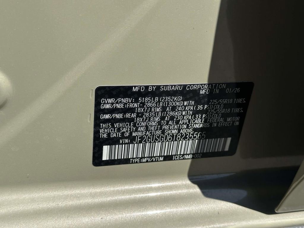 New 2026 Subaru Crosstrek 2.5i Sport image 13