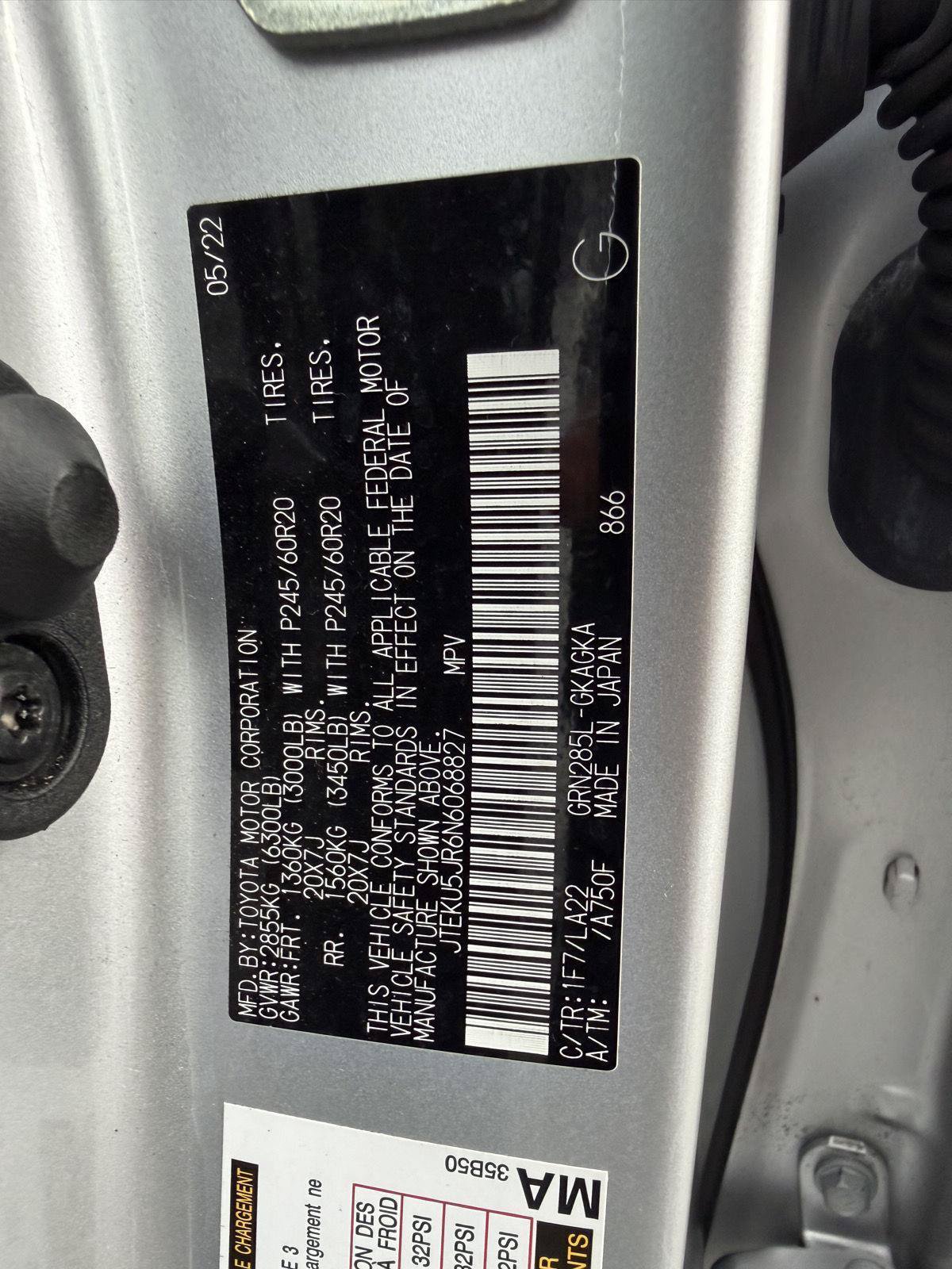 Certified 2022 Toyota 4Runner Limited AWD/4WD image 41