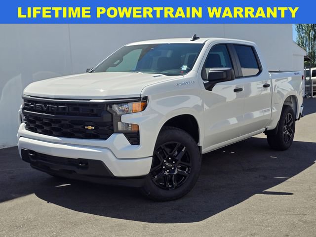 New 2025 Chevrolet Silverado 1500 Custom w/ Turbomax Blackout Package