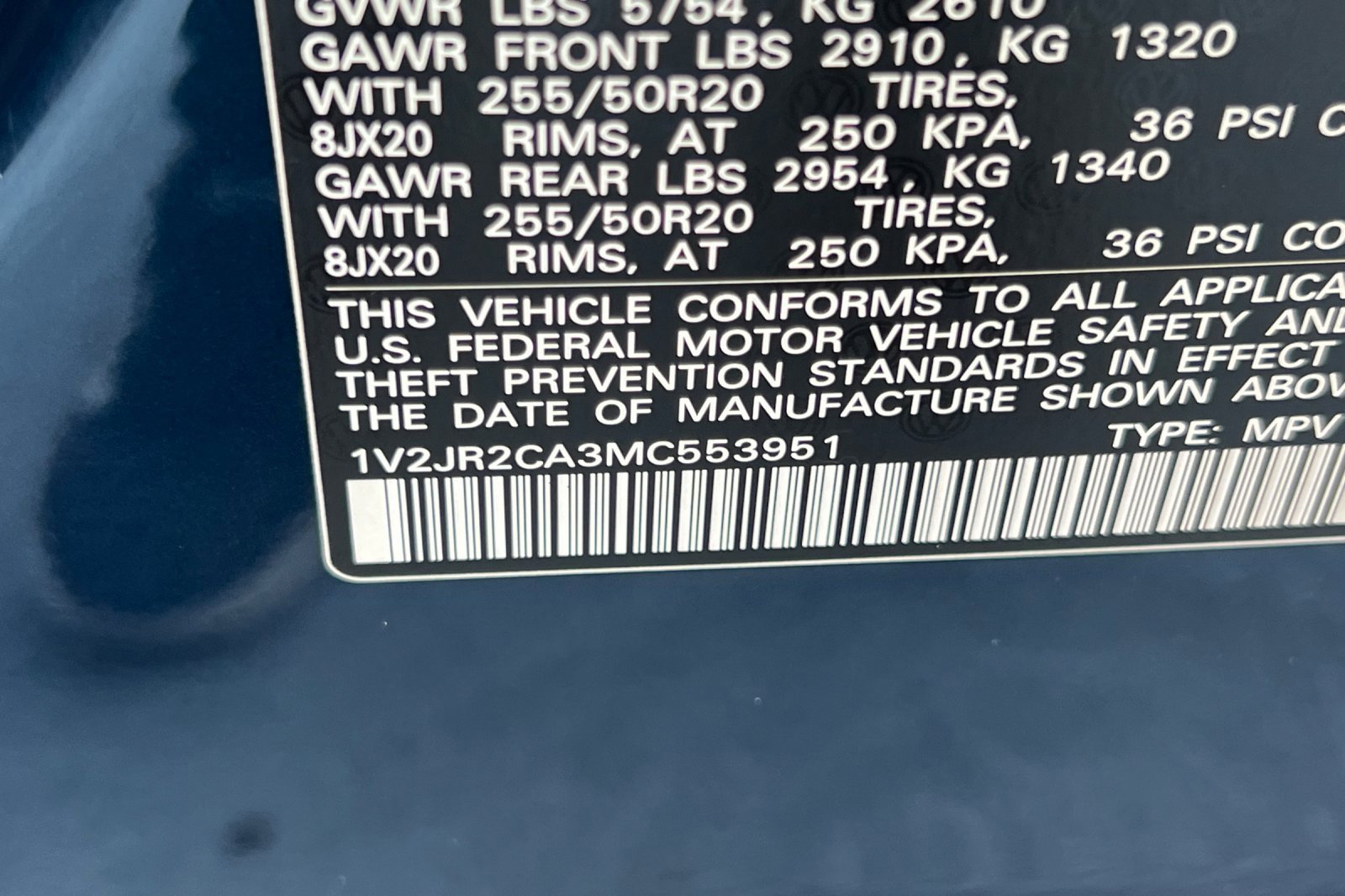 Used 2021 Volkswagen Atlas SE image 29