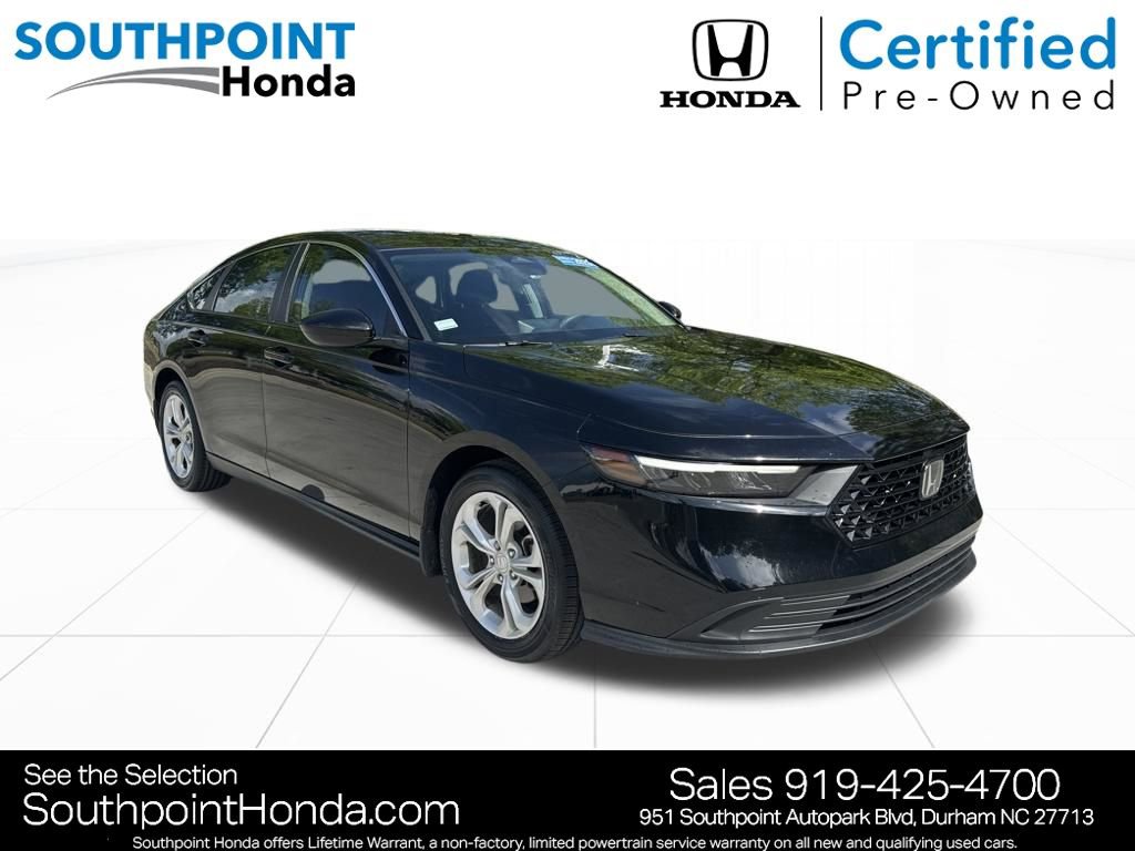 Certified 2023 Honda Accord LX image 1