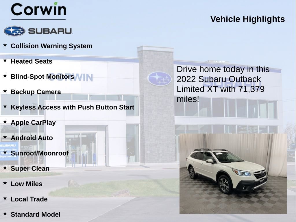 Used 2022 Subaru Outback Limited XT AWD/4WD image 6