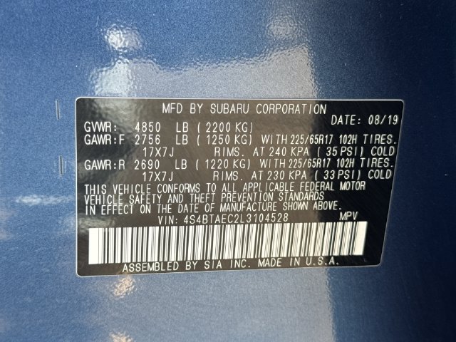 Used 2020 Subaru Outback Premium AWD/4WD image 34