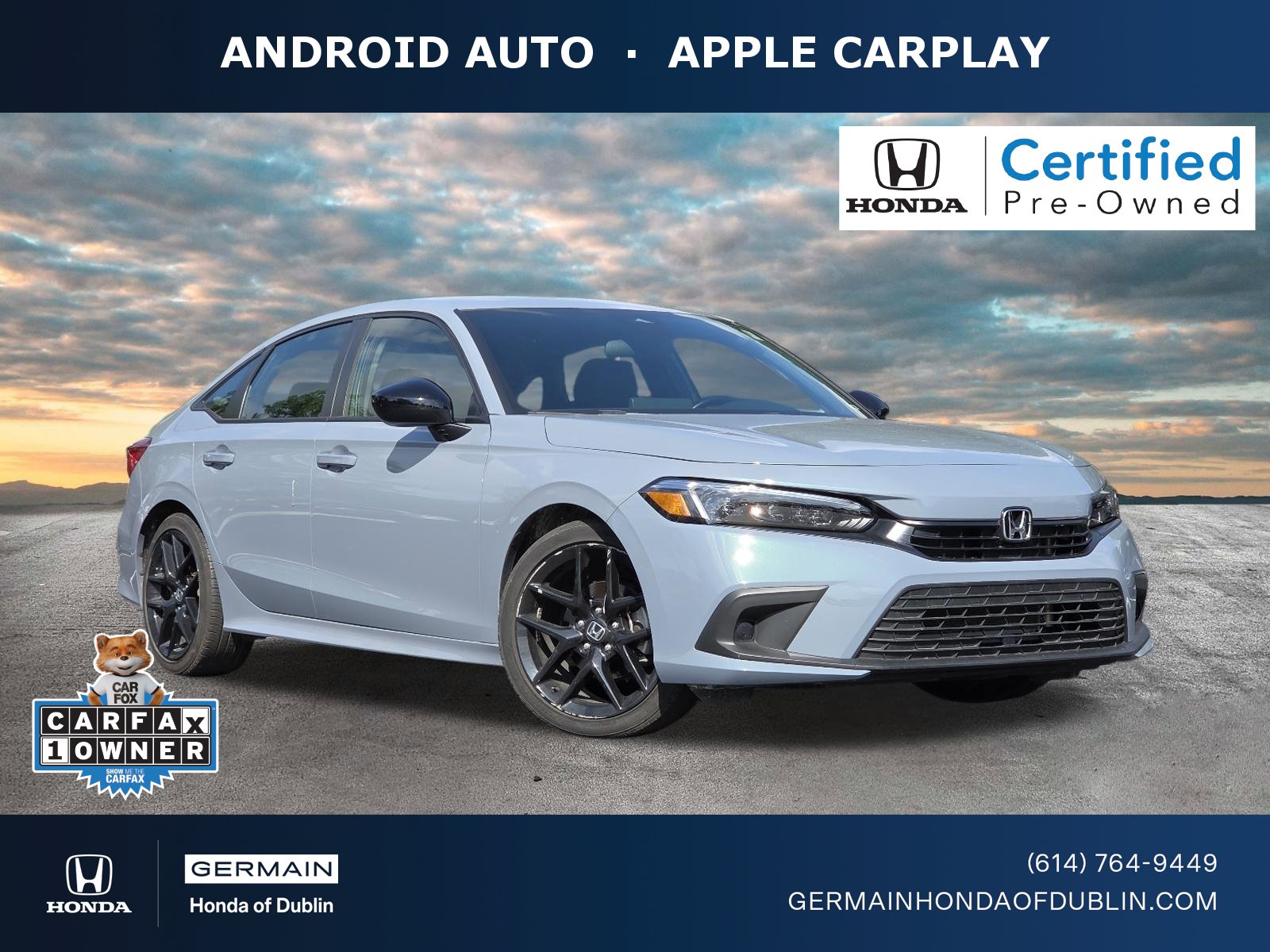 Used 2023 Honda Civic Sport image 1
