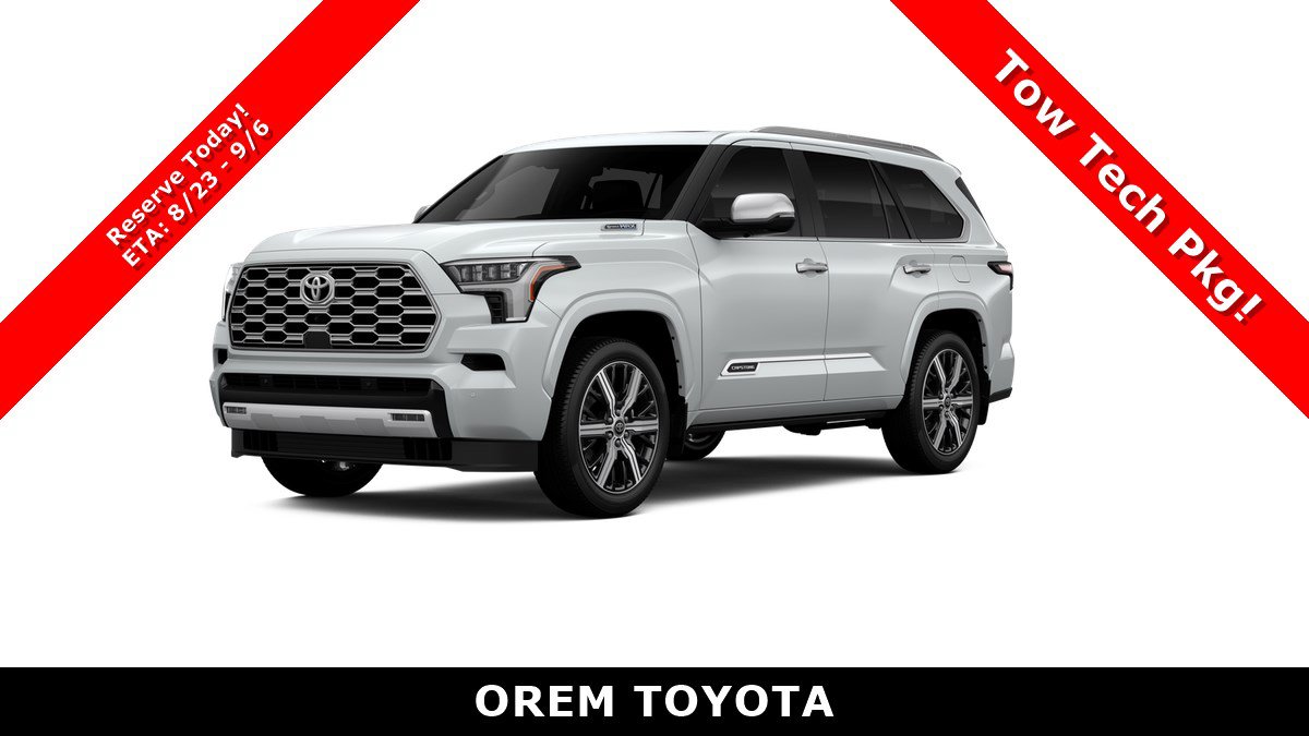 New 2026 Toyota Sequoia Capstone AWD/4WD video 1