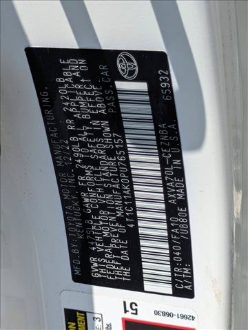 Used 2023 Toyota Camry LE FWD image 16