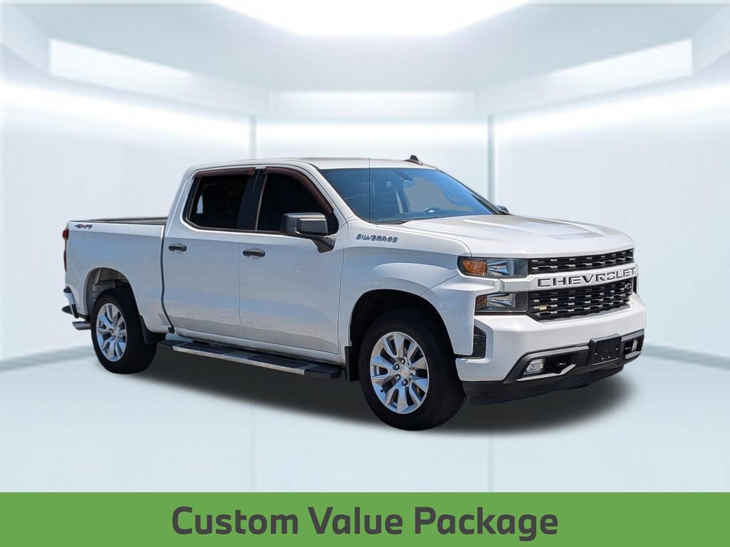 Used 2020 Chevrolet Silverado 1500 Custom w/ Custom Value Package AWD/4WD image 10