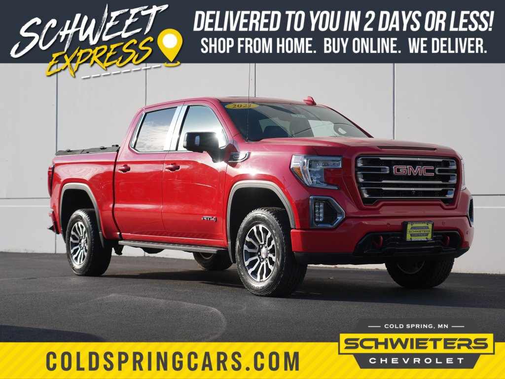 Certified 2021 GMC Sierra 1500 AT4 w/ AT4 Premium Package AWD/4WD image 1
