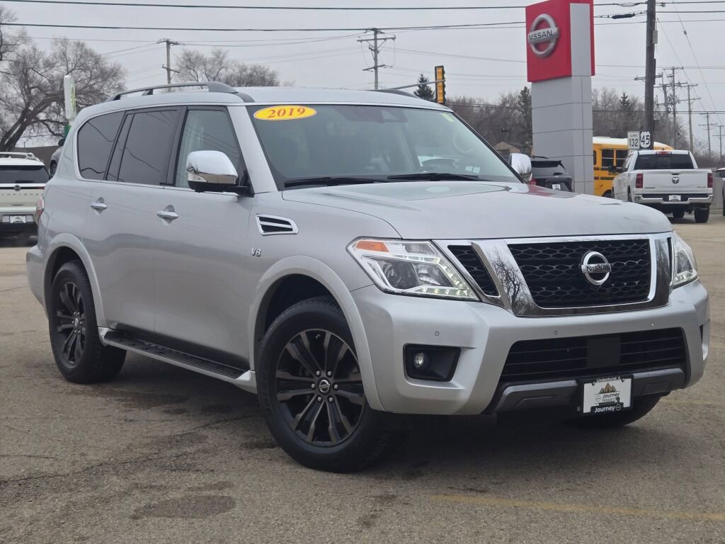 Used 2019 Nissan Armada Platinum w/ Captain's Chairs Package image 4
