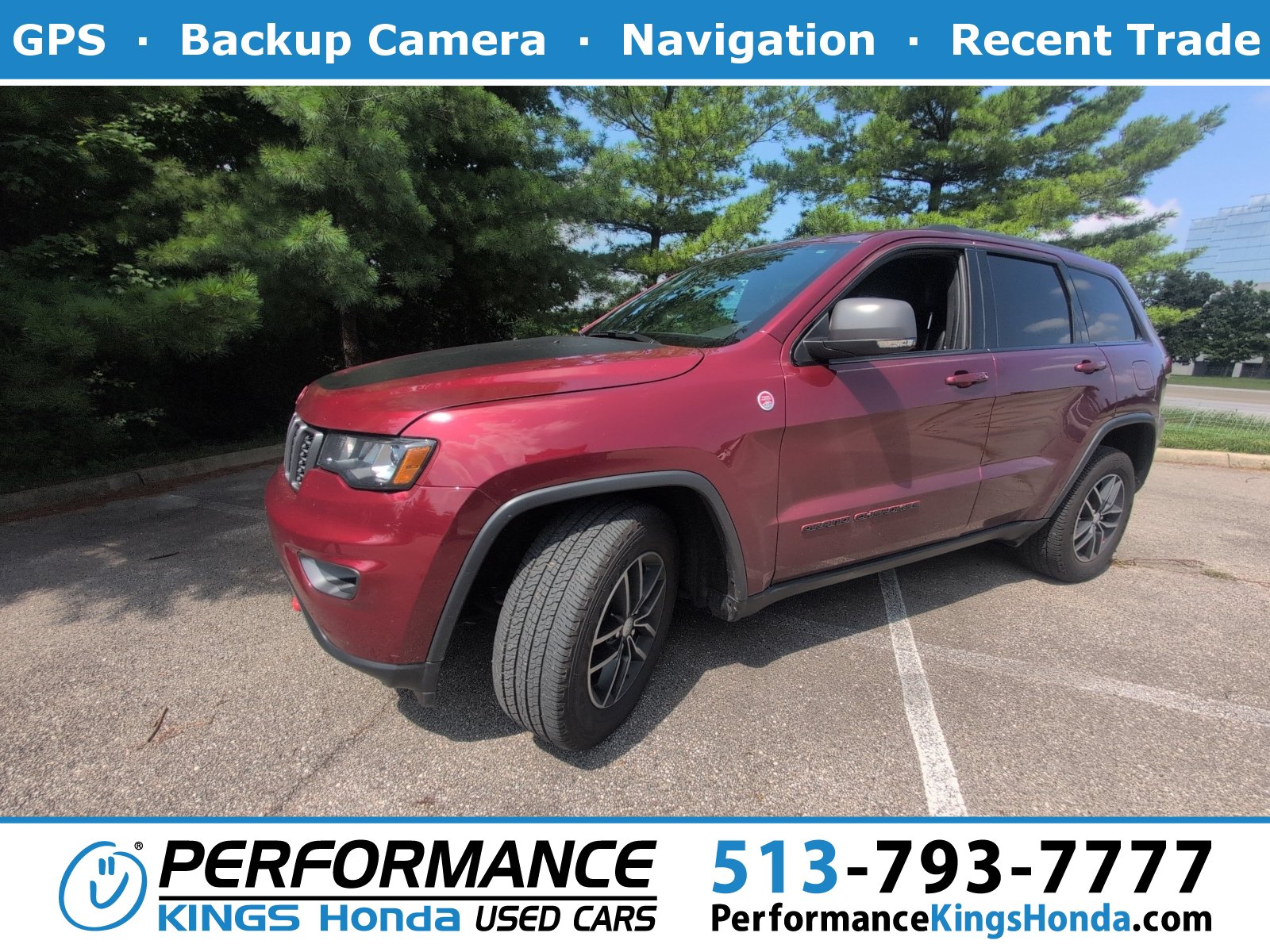 Used 2017 Jeep Grand Cherokee Trailhawk AWD/4WD image 1