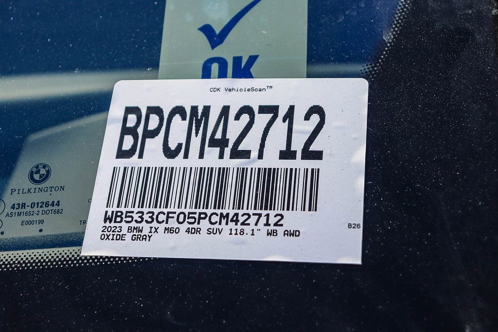 Certified 2023 BMW iX M60 w/ Executive Package image 31