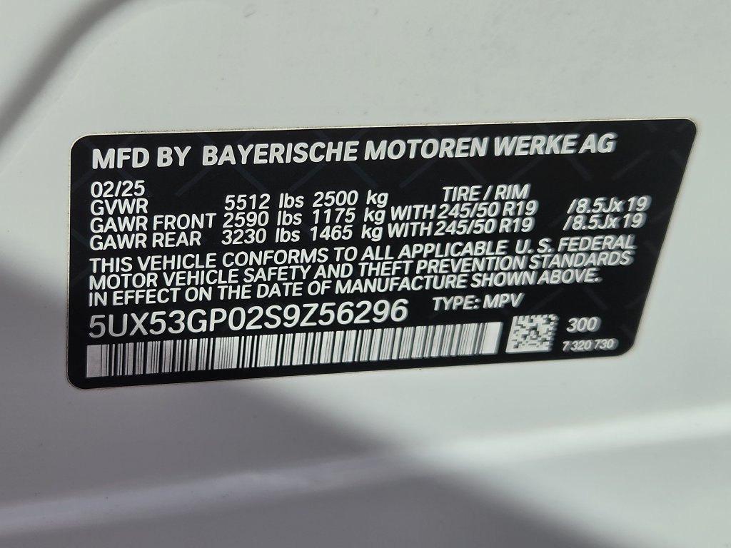 Used 2025 BMW X3 xDrive30i w/ Premium Package AWD/4WD image 31