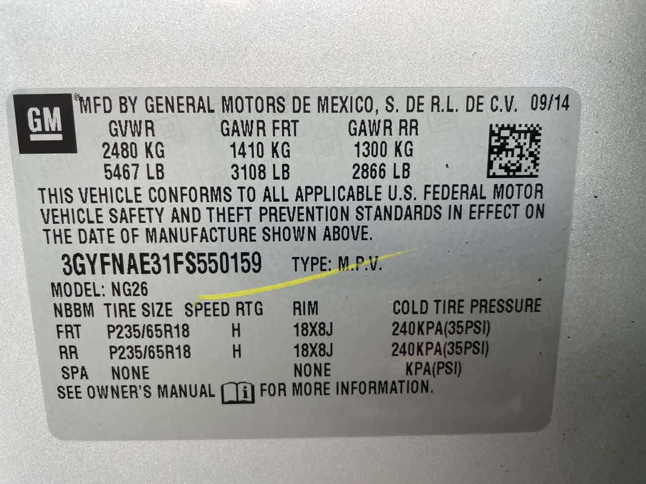 Used 2015 Cadillac SRX FWD image 28