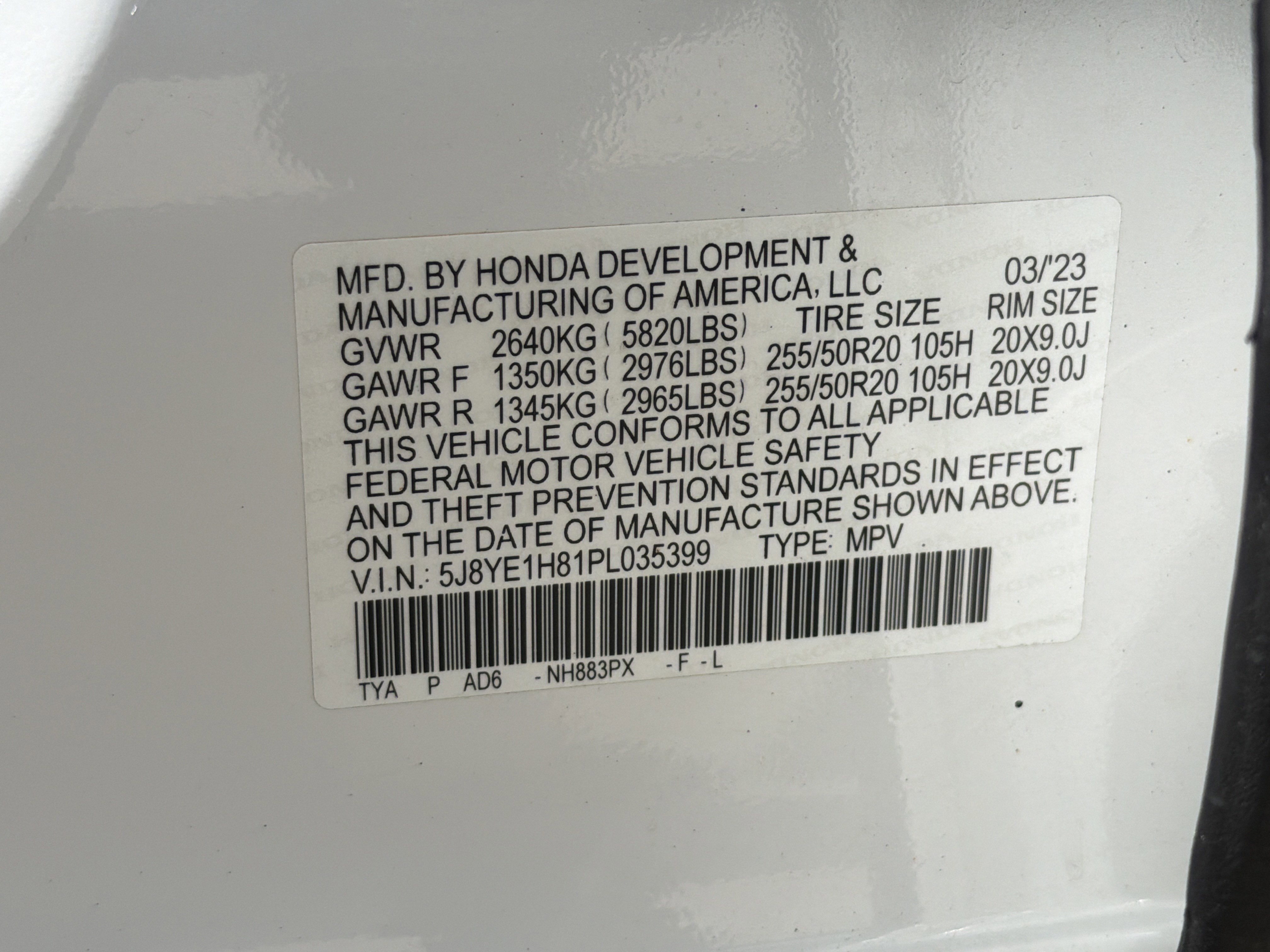 Certified 2023 Acura MDX SH-AWD w/ Advance Package image 26