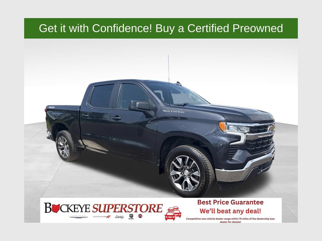 Used 2022 Chevrolet Silverado 1500 LT AWD/4WD image 1