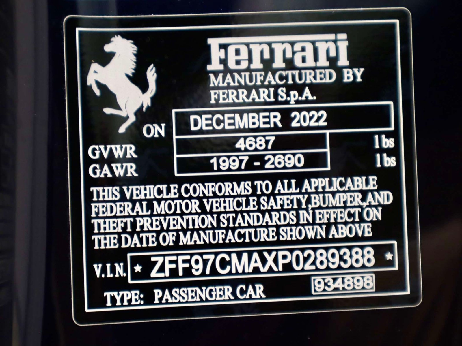 Certified 2023 Ferrari 812 GTS RWD image 38