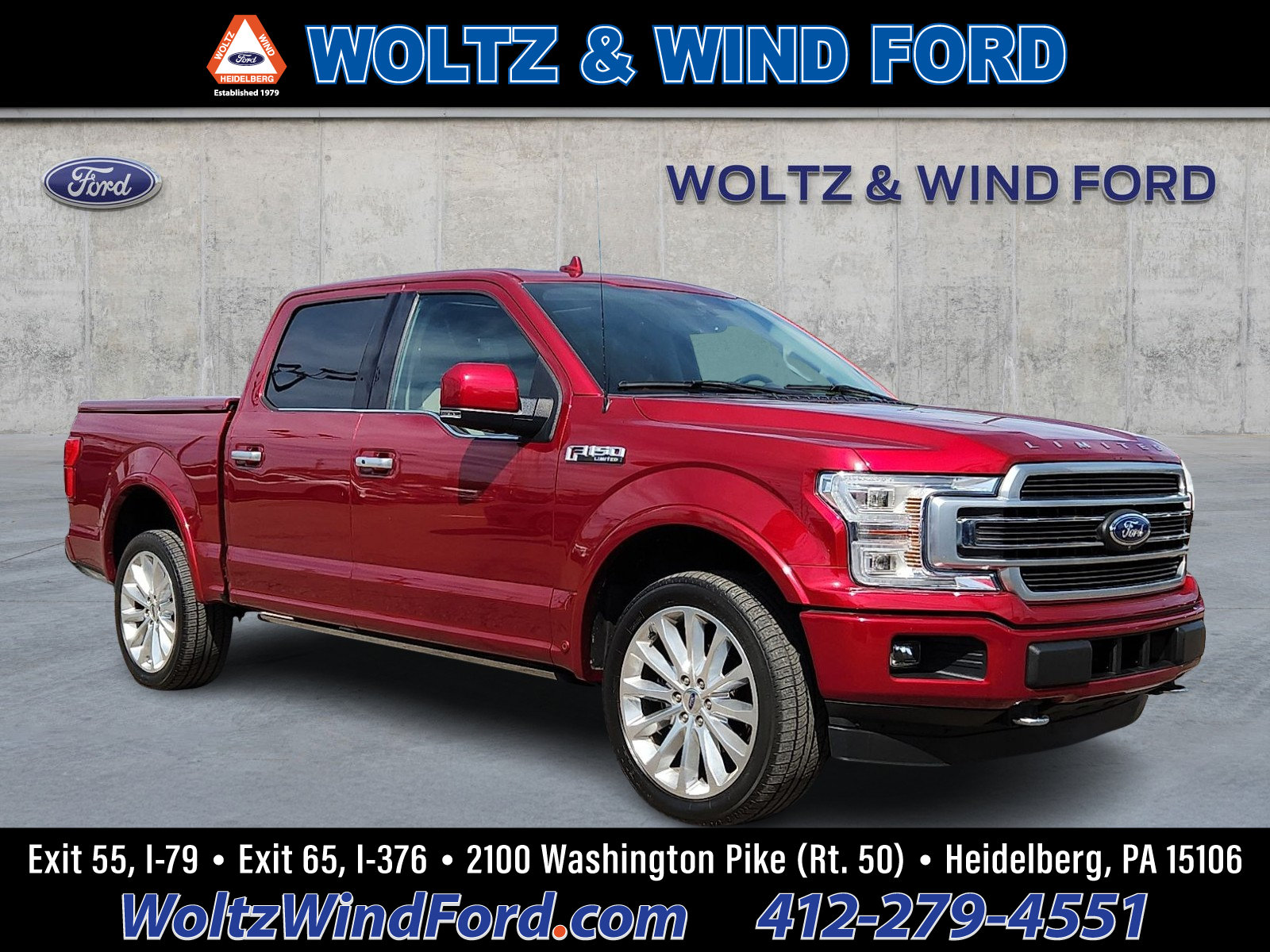 Used 2019 Ford F150 Limited w/ Trailer Tow Package AWD/4WD video 1