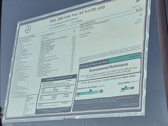 New 2026 Mercedes-Benz Sprinter 2500 image 16