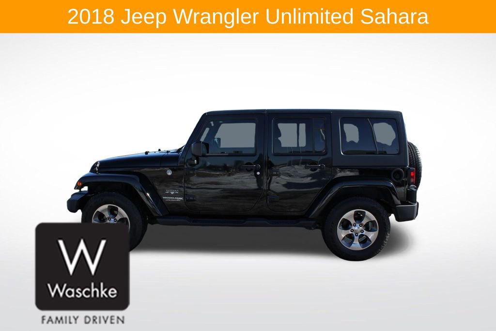 Used 2018 Jeep Wrangler Unlimited Sahara image 4