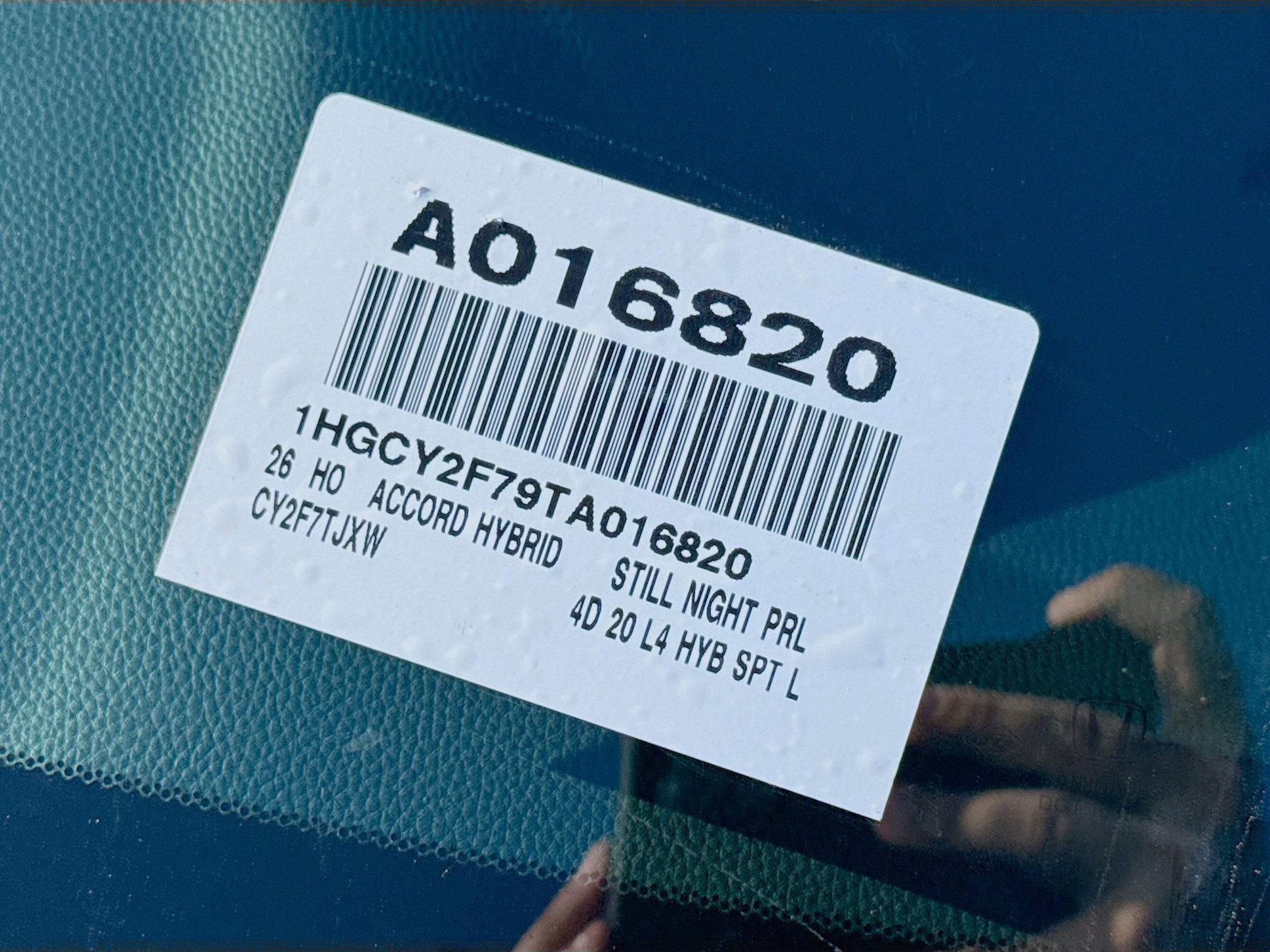 New 2026 Honda Accord Sport image 27