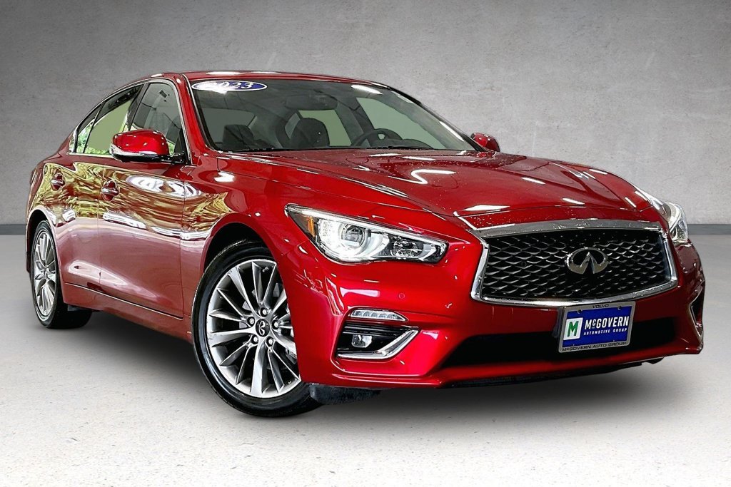 Used 2023 INFINITI Q50 Luxe w/ Cargo Package AWD/4WD image 3