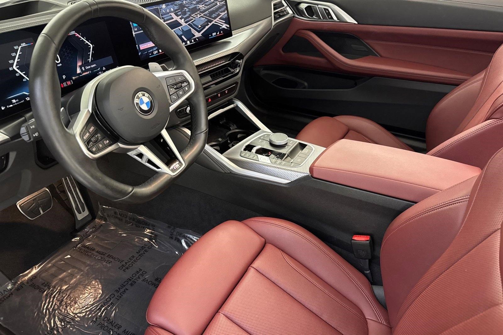 Used 2025 BMW 430i Convertible w/ M Sport Package RWD image 4