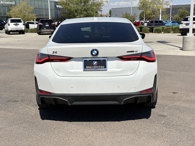 Certified 2022 BMW i4 eDrive40 w/ Parking Assistance Package RWD image 8