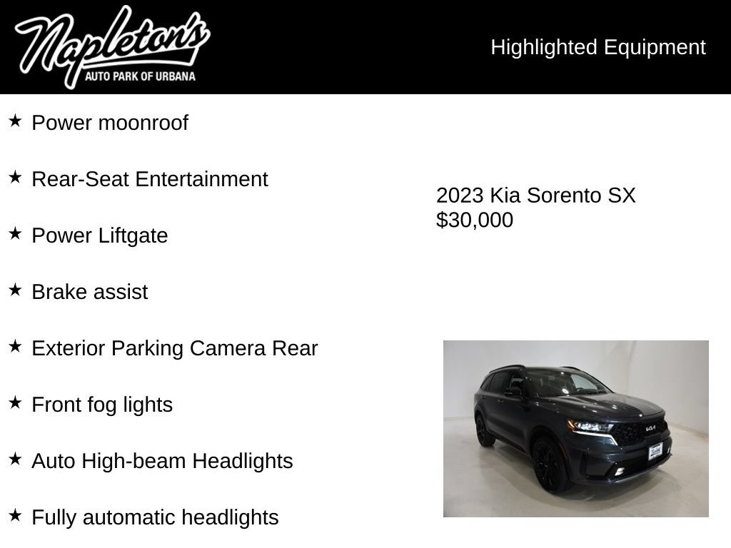 Used 2023 Kia Sorento SX AWD/4WD image 17