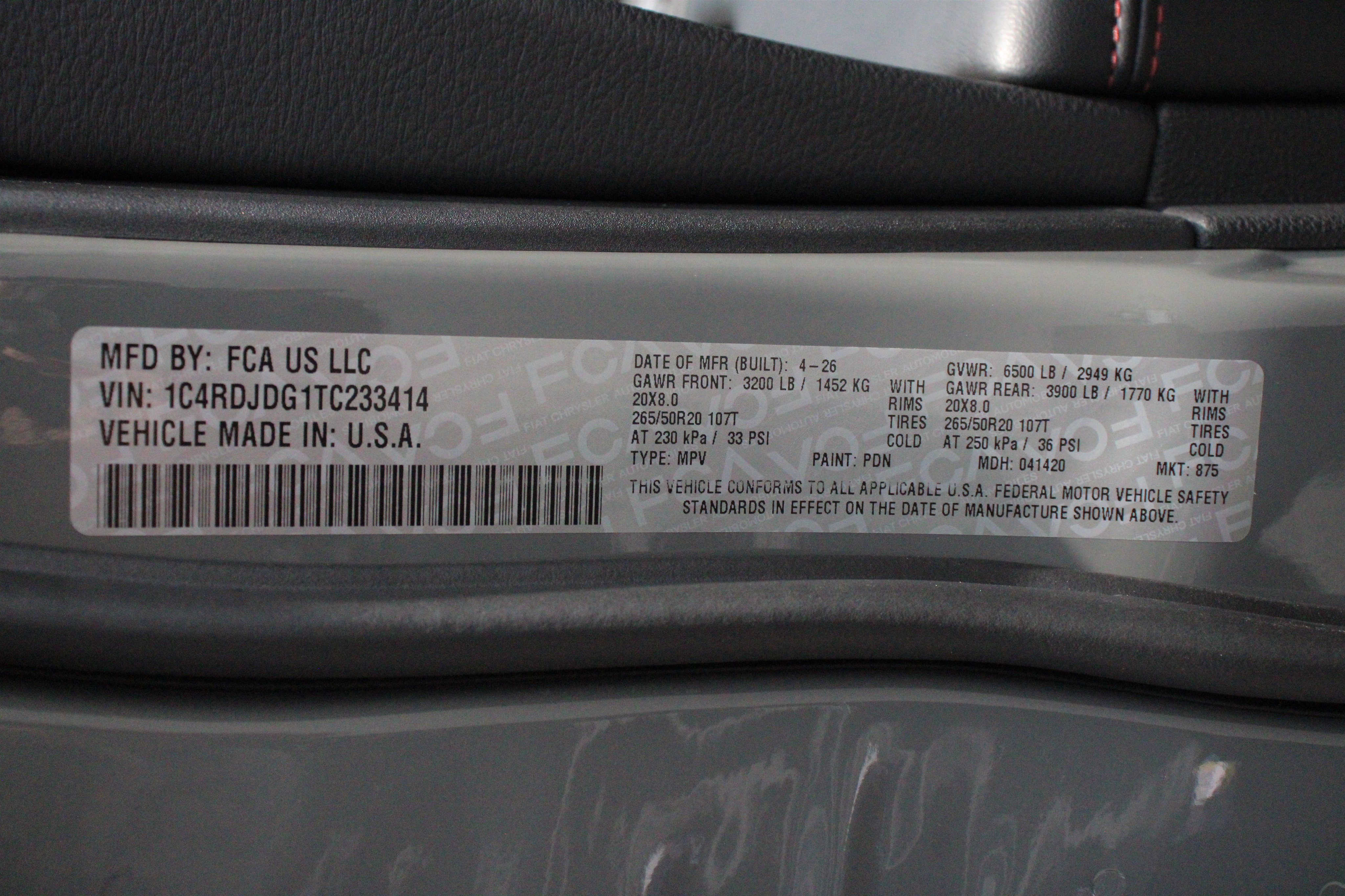 New 2026 Dodge Durango GT w/ Blacktop Package AWD/4WD image 43