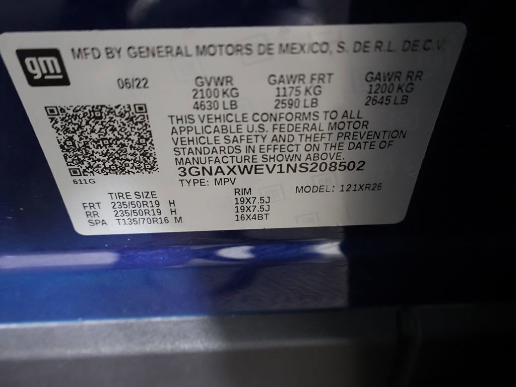 Used 2022 Chevrolet Equinox RS image 45