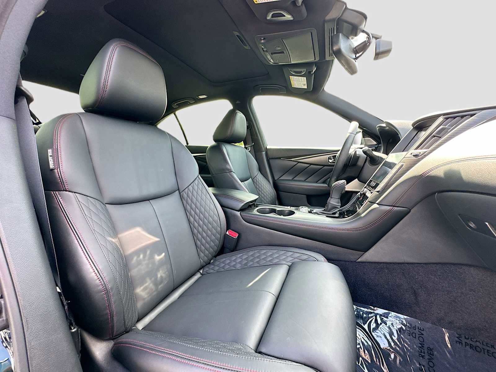 Used 2023 INFINITI Q50 Red Sport 400 w/ Black Opal Edition RWD image 29