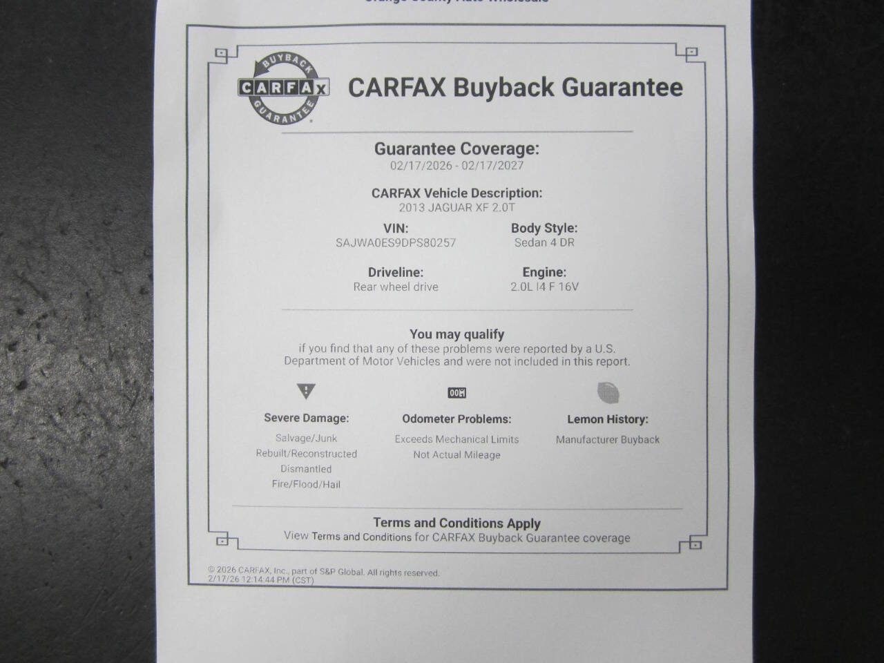 Used 2013 Jaguar XF image 34