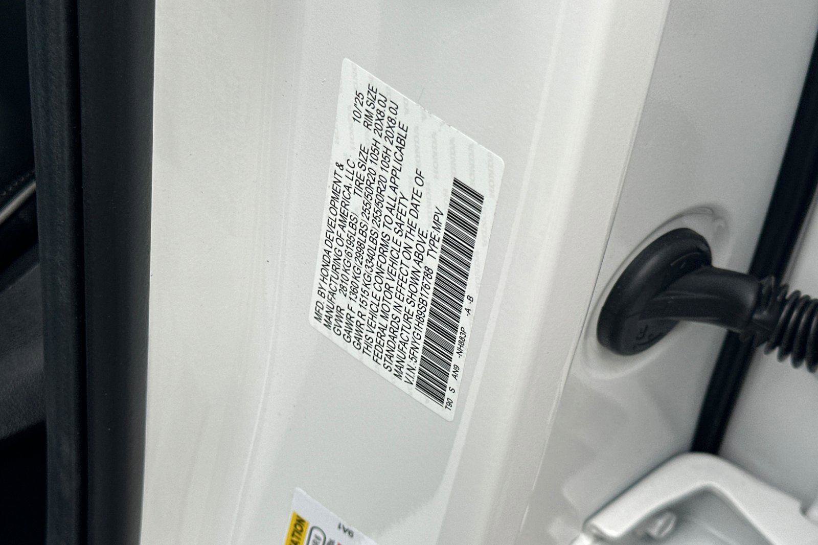 New 2025 Honda Pilot Elite image 30