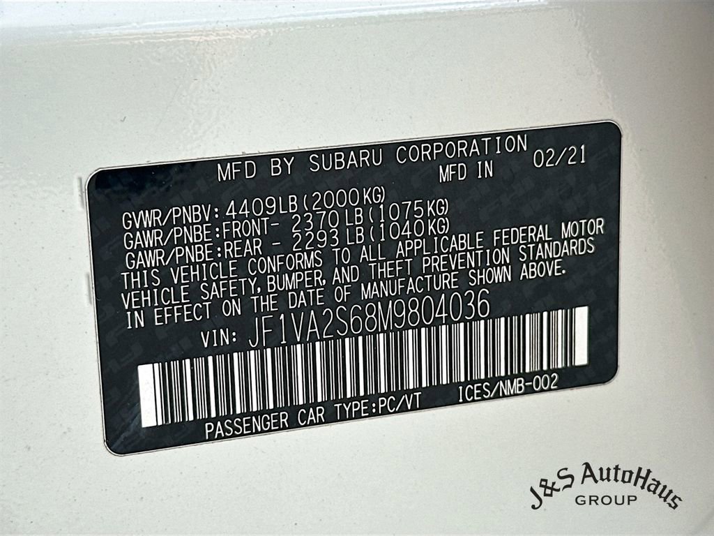 Used 2021 Subaru WRX STI image 37