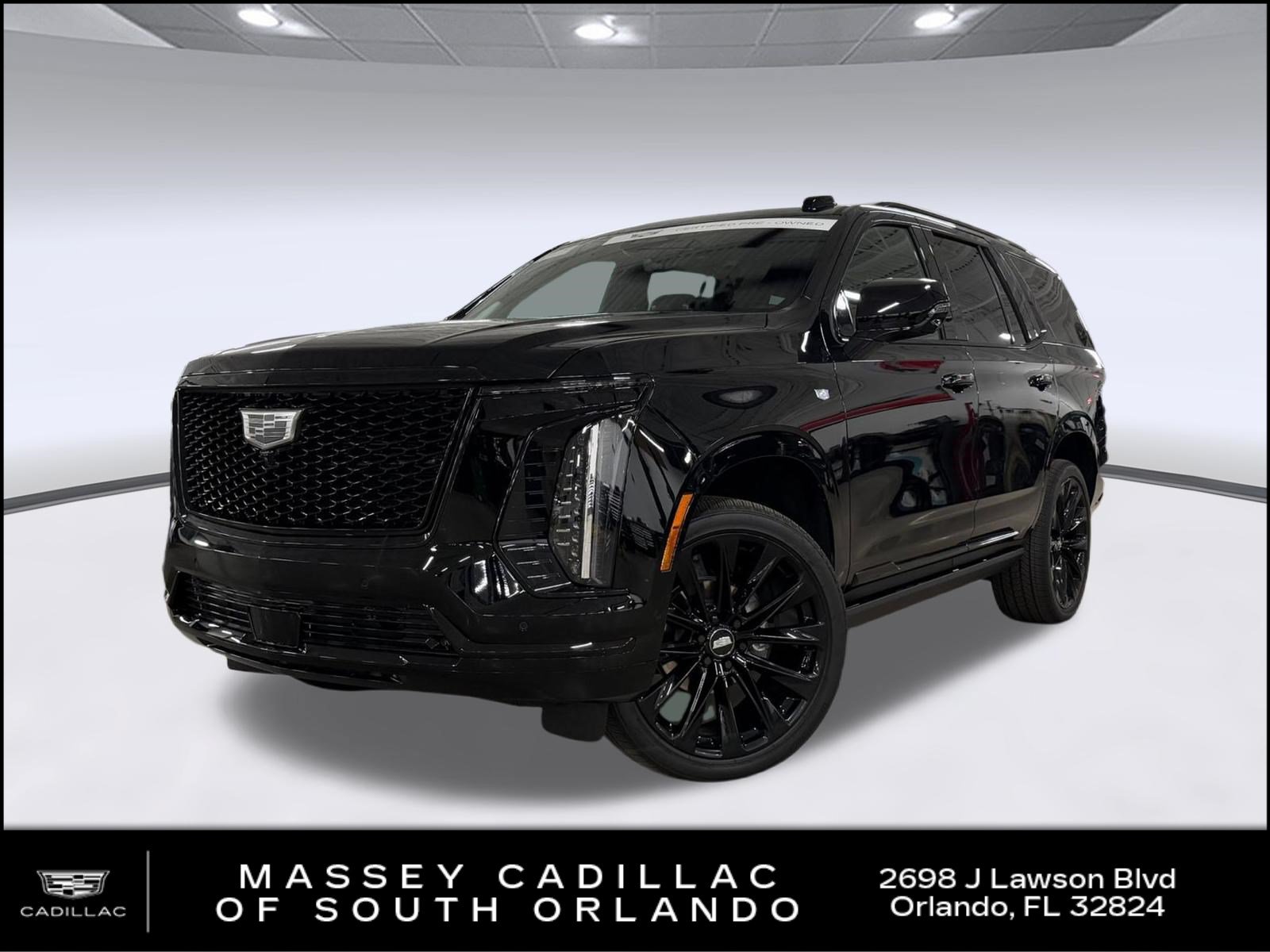 Certified 2025 Cadillac Escalade Sport Platinum w/ LPO, ONYX Package AWD/4WD image 1